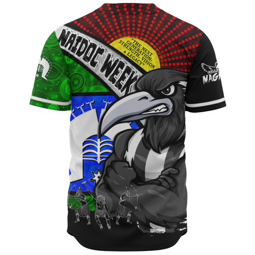 Collingwood Baseball Shirt NAIDOC Week Pride Edition