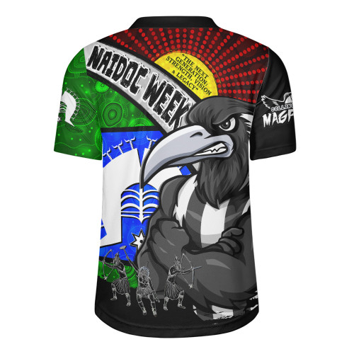 Collingwood Rugby Jersey NAIDOC Week Pride Edition Collingwood Rugby Jersey NAIDOC Week Pride Edition
