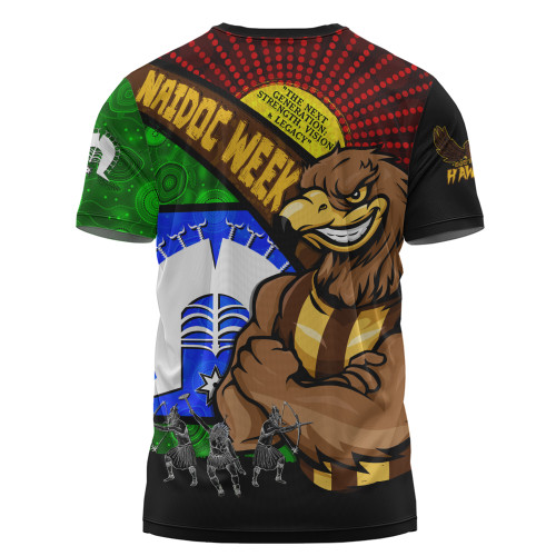 Hawthorn T-Shirt NAIDOC Week Pride Edition Hawthorn T-Shirt NAIDOC Week Pride Edition