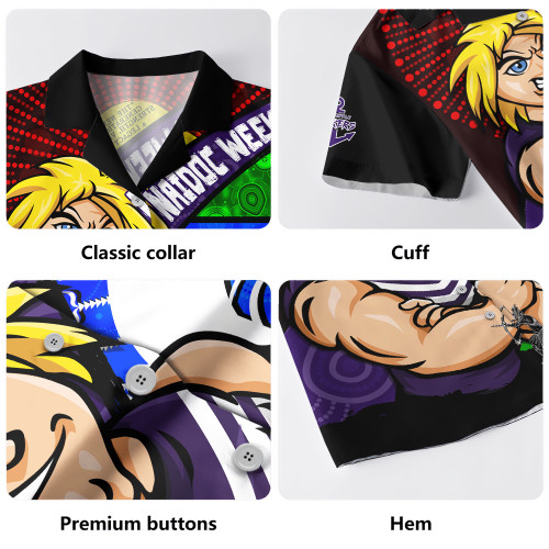 Fremantle Hawaiian Shirt NAIDOC Week Pride Edition Fremantle Hawaiian Shirt NAIDOC Week Pride Edition