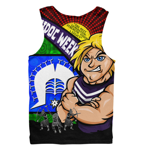 Fremantle Men Singlet NAIDOC Week Pride Edition