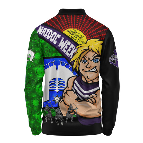 Fremantle Long Sleeve Polo Shirt NAIDOC Week Pride Edition Fremantle Long Sleeve Polo Shirt NAIDOC Week Pride Edition