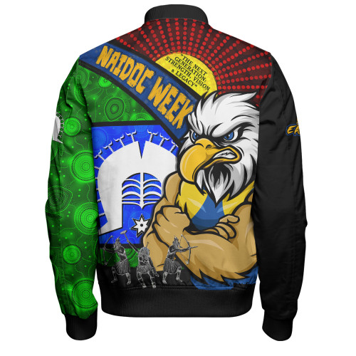 West Coast Eagles Bomber Jacket NAIDOC Week Pride Edition West Coast Eagles Bomber Jacket NAIDOC Week Pride Edition
