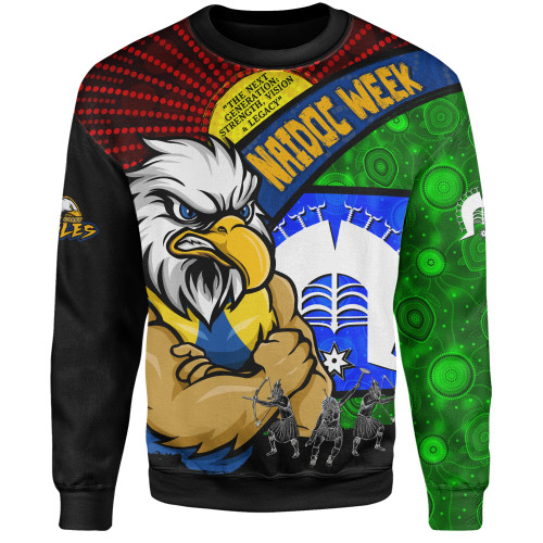 West Coast Eagles Sweatshirt NAIDOC Week Pride Edition