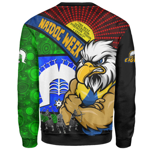 West Coast Eagles Sweatshirt NAIDOC Week Pride Edition