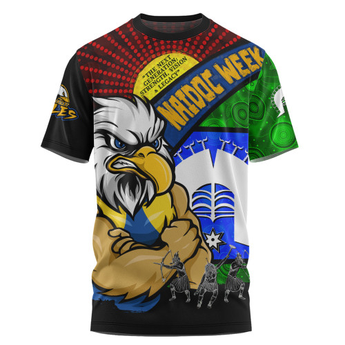 West Coast Eagles T-Shirt NAIDOC Week Pride Edition