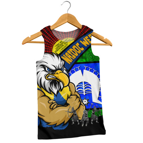 West Coast Eagles Men Singlet NAIDOC Week Pride Edition