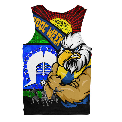 West Coast Eagles Men Singlet NAIDOC Week Pride Edition West Coast Eagles Men Singlet NAIDOC Week Pride Edition