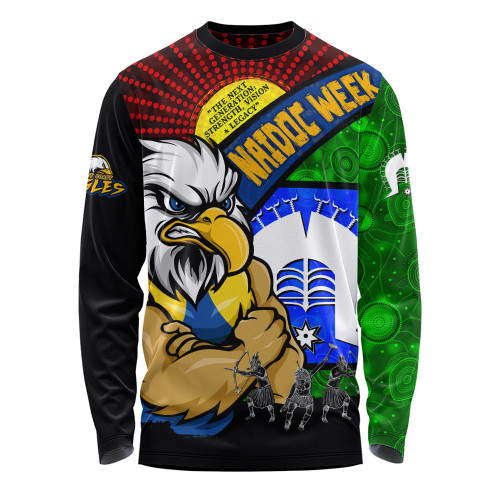 West Coast Eagles Long Sleeve T-shirt NAIDOC Week Pride Edition