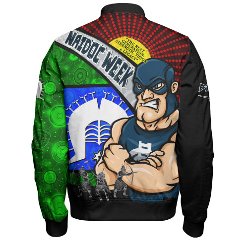Carlton Bomber Jacket NAIDOC Week Pride Edition Carlton Bomber Jacket NAIDOC Week Pride Edition