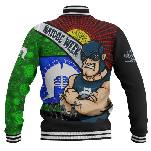 Carlton Baseball Jacket NAIDOC Week Pride Edition Carlton Baseball Jacket NAIDOC Week Pride Edition