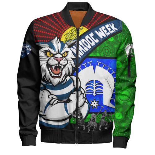 Geelong Cats Bomber Jacket NAIDOC Week Pride Edition