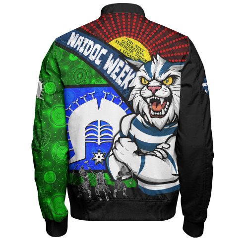 Geelong Cats Bomber Jacket NAIDOC Week Pride Edition