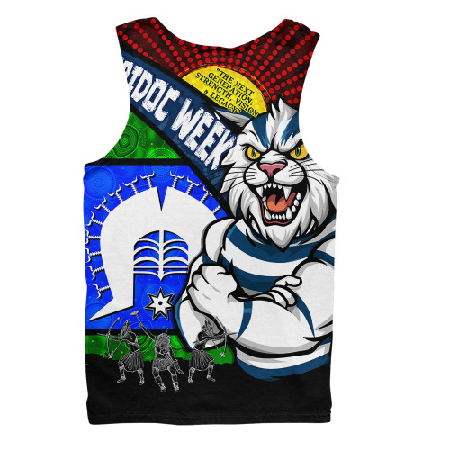 Geelong Cats Men Singlet NAIDOC Week Pride Edition