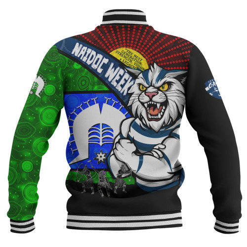 Geelong Cats Baseball Jacket NAIDOC Week Pride Edition