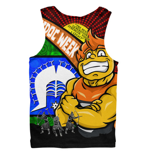 GWS GIANTS Men Singlet NAIDOC Week Pride Edition