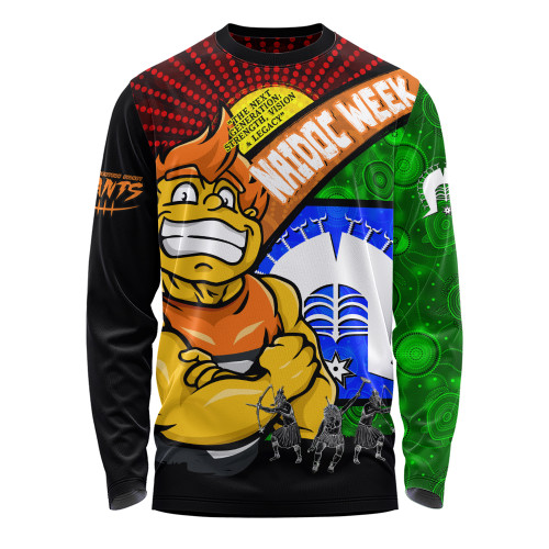 GWS GIANTS Long Sleeve T-shirt NAIDOC Week Pride Edition