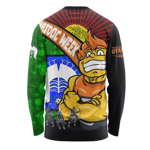 GWS GIANTS Long Sleeve T-shirt NAIDOC Week Pride Edition