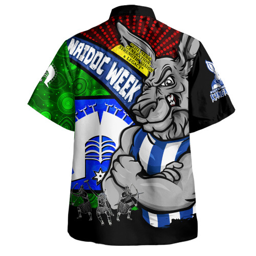 North Melbourne Hawaiian Shirt NAIDOC Week Pride Edition