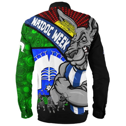 North Melbourne Long Sleeve Shirt NAIDOC Week Pride Edition