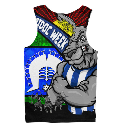 North Melbourne Men Singlet NAIDOC Week Pride Edition