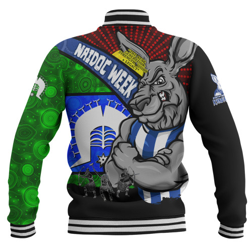 North Melbourne Baseball Jacket NAIDOC Week Pride Edition
