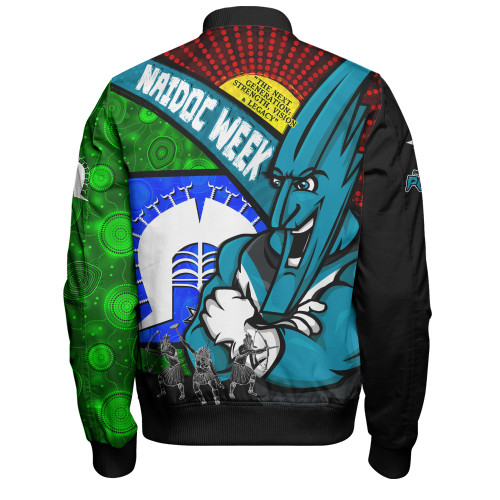 Port Adelaide Bomber Jacket NAIDOC Week Pride Edition
