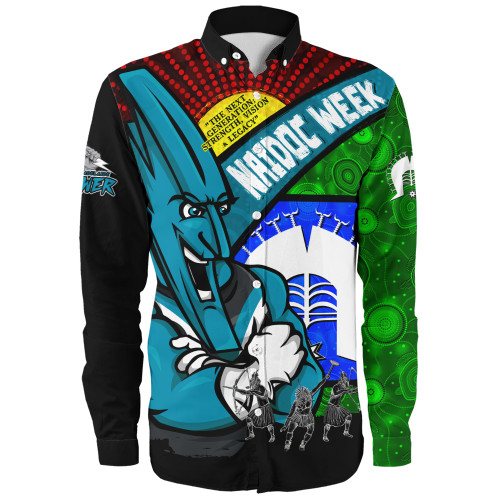 Port Adelaide Long Sleeve Shirt NAIDOC Week Pride Edition