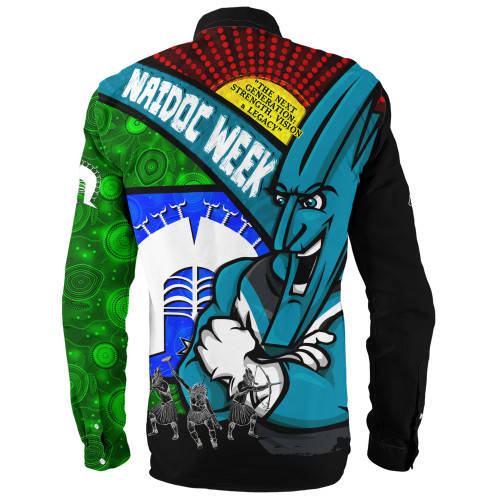 Port Adelaide Long Sleeve Shirt NAIDOC Week Pride Edition
