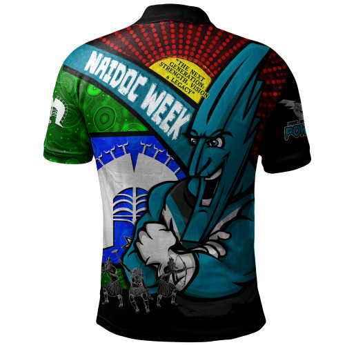 Port Adelaide Polo Shirt NAIDOC Week Pride Edition Port Adelaide Polo Shirt NAIDOC Week Pride Edition