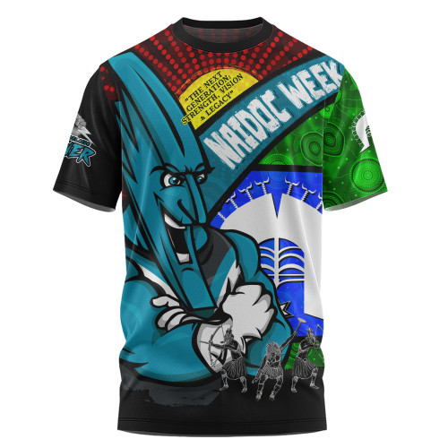 Port Adelaide T-Shirt NAIDOC Week Pride Edition