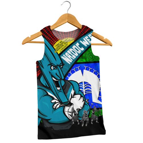 Port Adelaide Men Singlet NAIDOC Week Pride Edition
