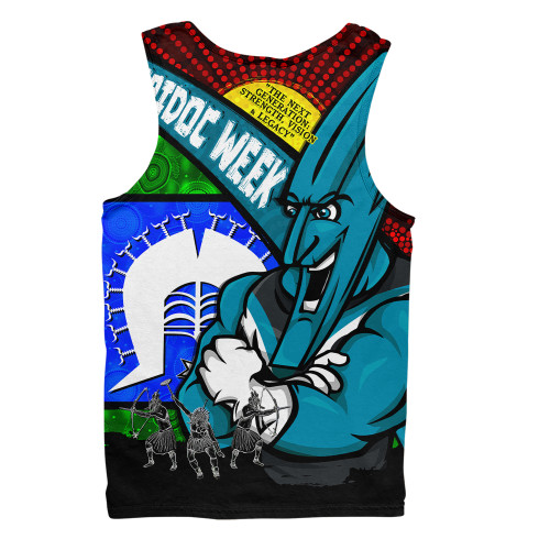 Port Adelaide Men Singlet NAIDOC Week Pride Edition