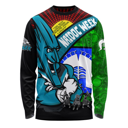 Port Adelaide Long Sleeve T-shirt NAIDOC Week Pride Edition