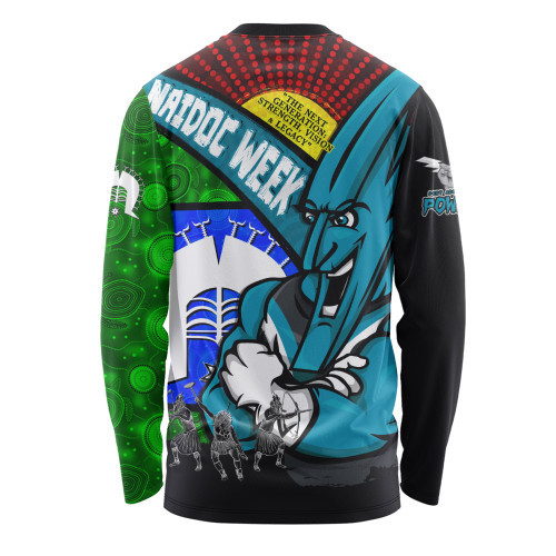 Port Adelaide Long Sleeve T-shirt NAIDOC Week Pride Edition