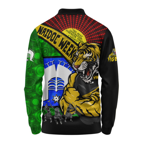 Richmond Long Sleeve Polo Shirt NAIDOC Week Pride Edition