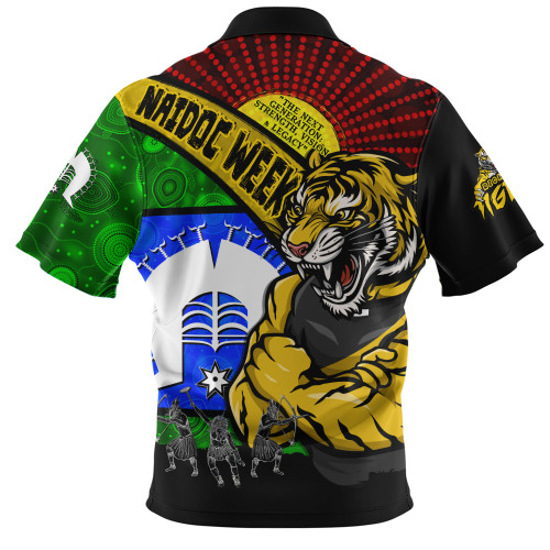 Richmond Zip Polo Shirt NAIDOC Week Pride Edition