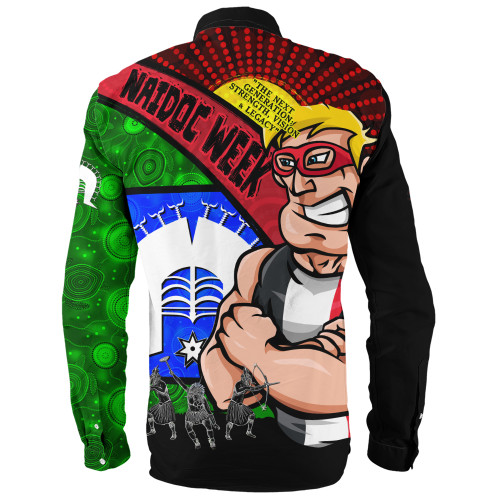 St Kilda Long Sleeve Shirt NAIDOC Week Pride Edition