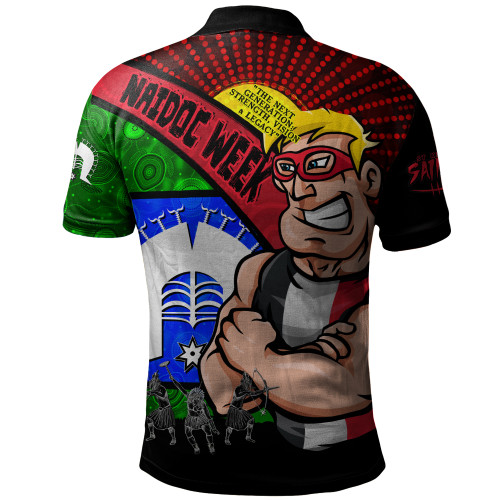 St Kilda Polo Shirt NAIDOC Week Pride Edition St Kilda Polo Shirt NAIDOC Week Pride Edition