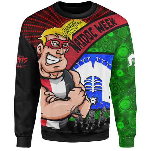 St Kilda Sweatshirt NAIDOC Week Pride Edition