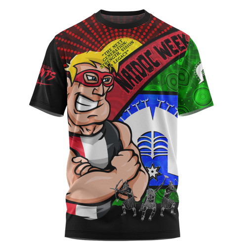 St Kilda T-Shirt NAIDOC Week Pride Edition