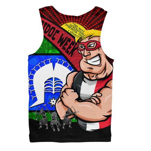 St Kilda Men Singlet NAIDOC Week Pride Edition St Kilda Men Singlet NAIDOC Week Pride Edition
