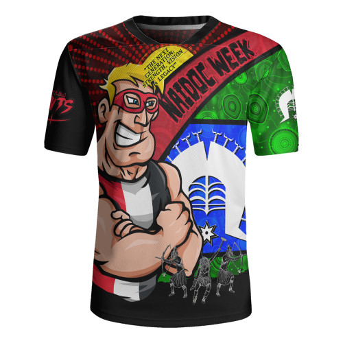 St Kilda Rugby Jersey NAIDOC Week Pride Edition