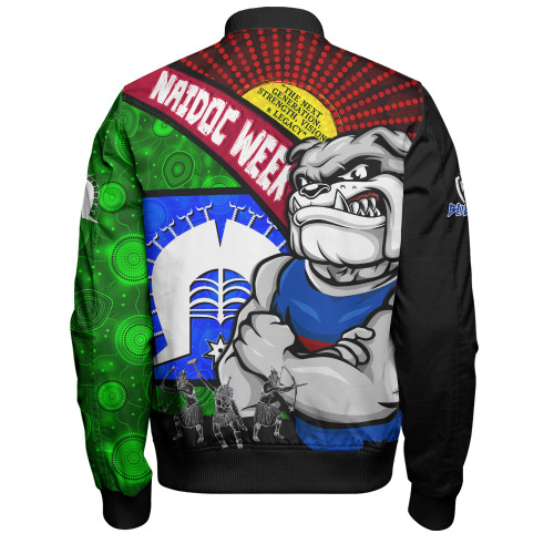 Western Bulldogs Bomber Jacket NAIDOC Week Pride Edition
