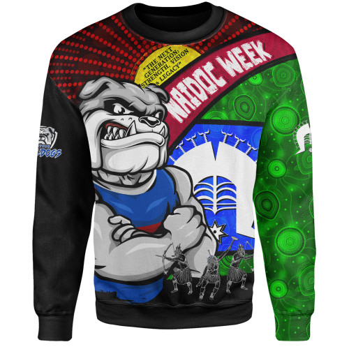 Western Bulldogs Sweatshirt NAIDOC Week Pride Edition