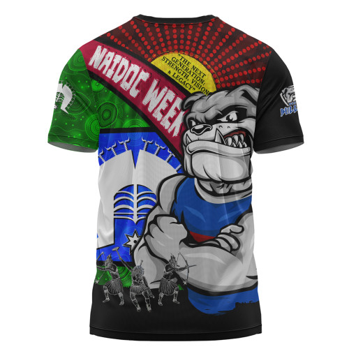 Western Bulldogs T-Shirt NAIDOC Week Pride Edition Western Bulldogs T-Shirt NAIDOC Week Pride Edition