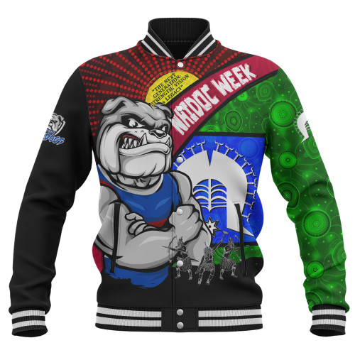 Western Bulldogs Baseball Jacket NAIDOC Week Pride Edition