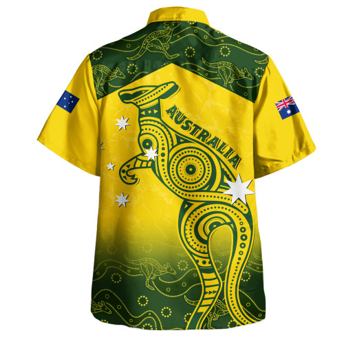 Indigenous Australian Aboriginal Hawaiian Shirt Dreamtime Kangaroo Australia Pride