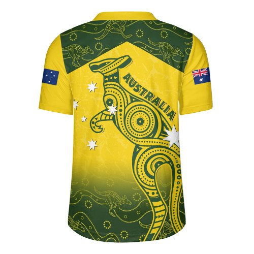 Indigenous Australian Aboriginal Rugby Jersey Dreamtime Kangaroo Australia Pride