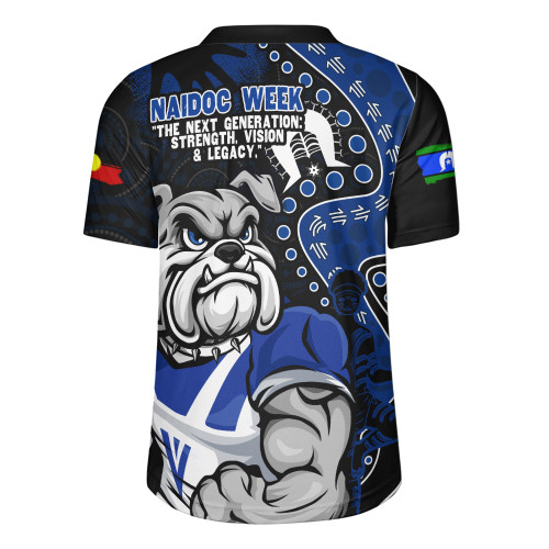 Canterbury-Bankstown Bulldogs Rugby Jersey NAIDOC Indigenous Warrior Spirit